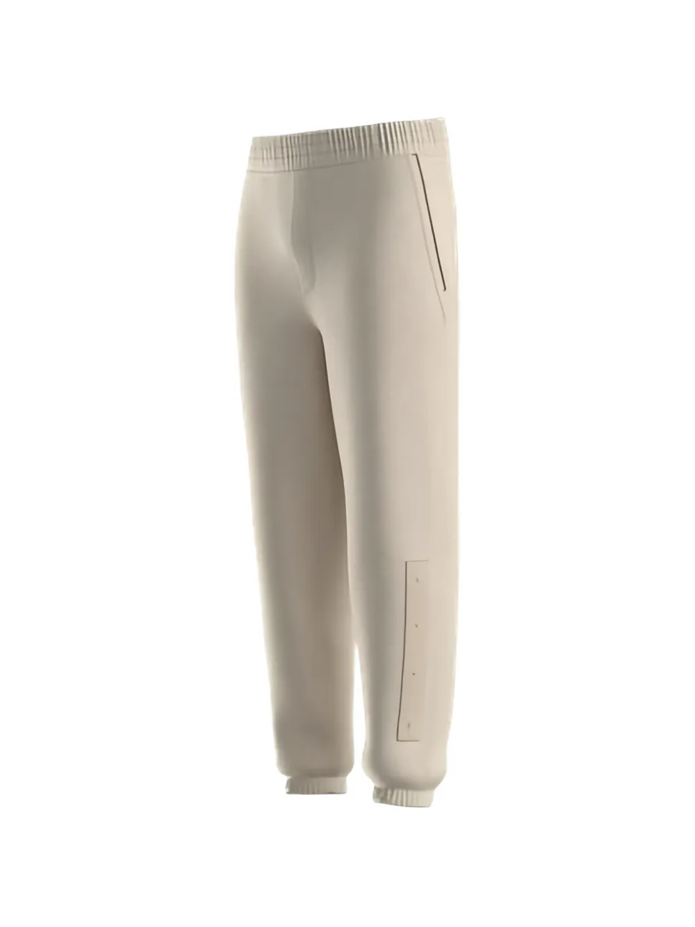 HUGO Trainingsbroek met logopatch Beige