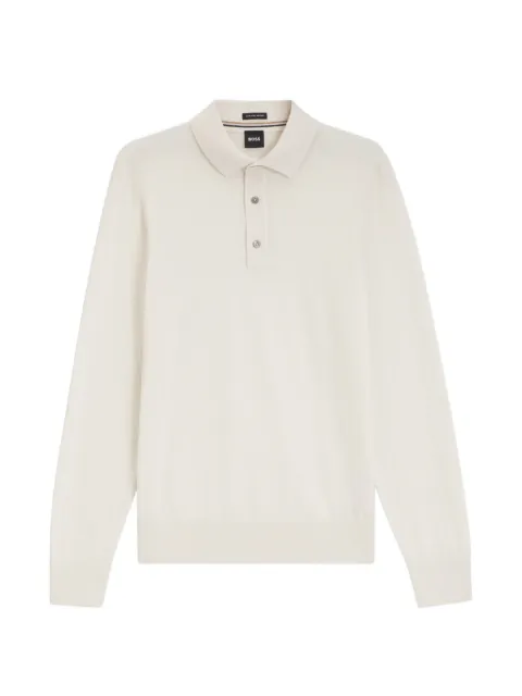 BOSS long-sleeve polo shirt