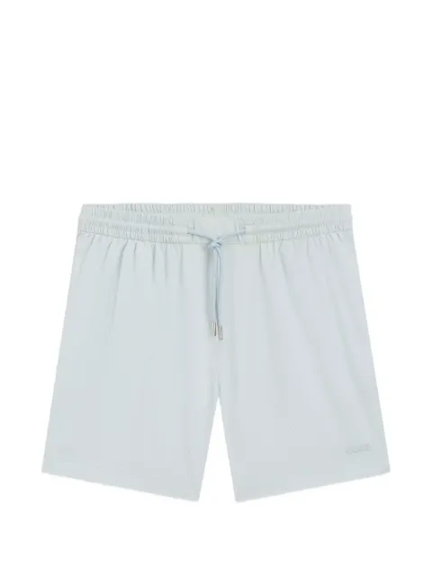 BOSS seersucker swim shorts