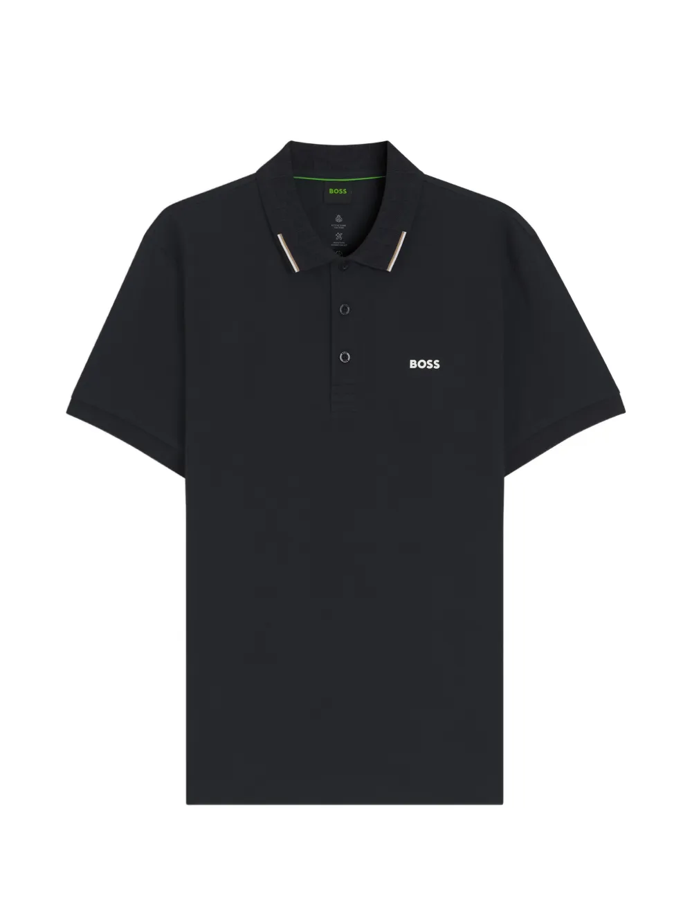 BOSS Polo in piqué - Nero