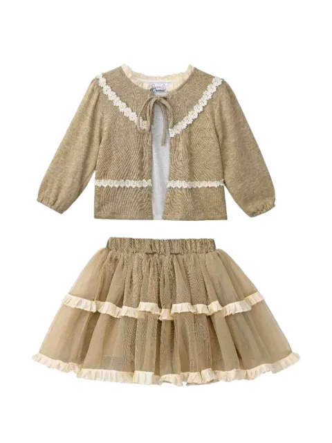 Sweet Cactus tulle skirt set