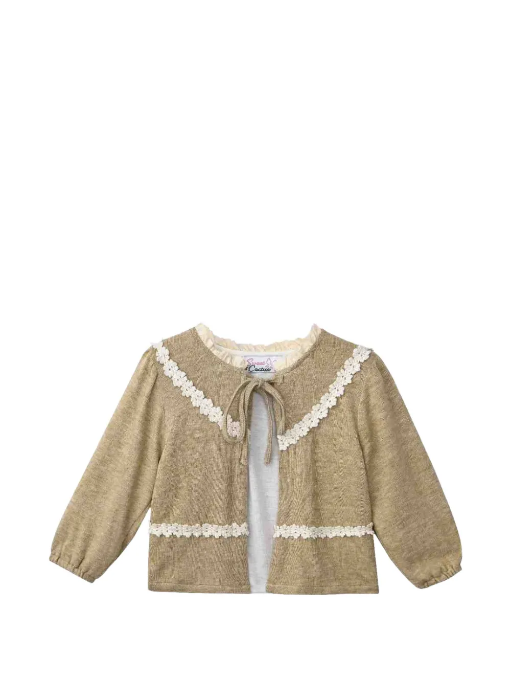  Sweet Cactus Conjunto Con Falda De Tul - Neutro 