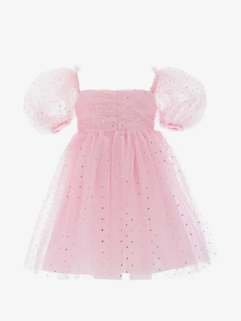 Mimi Tutu tulle puffed-sleeve dress