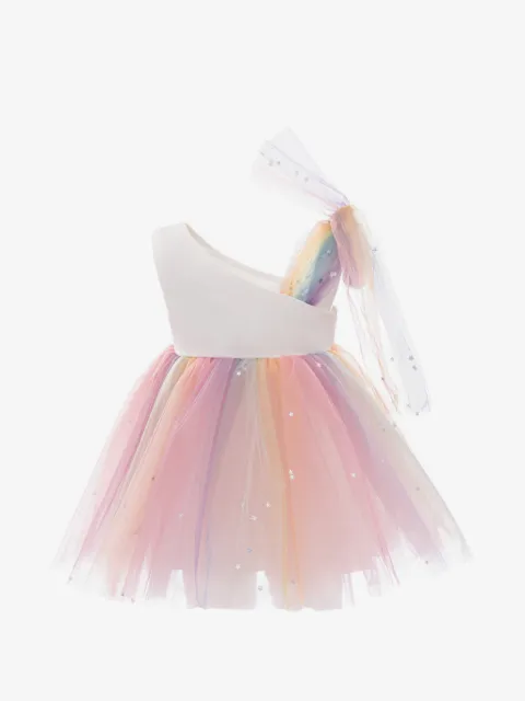 Mimi Tutu robe asymétrique à ornements étoiles