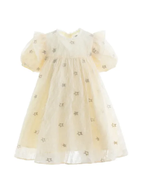 Sweet Cactus Stella star-print tulle dress