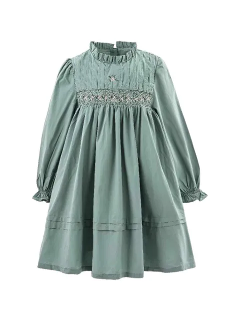 Sweet Cactus smocked gathered dress