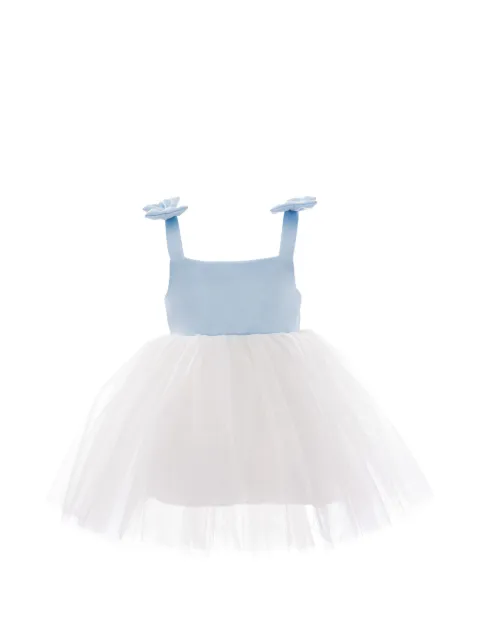 Mimi Tutu tulle-skirt bow-detail dress