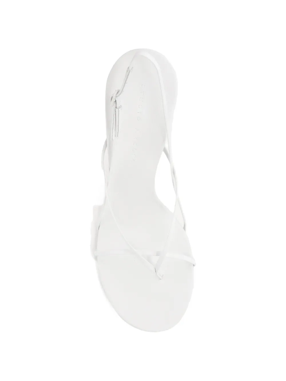 Studio Amelia Wishbone 90 slingback sandalen Wit