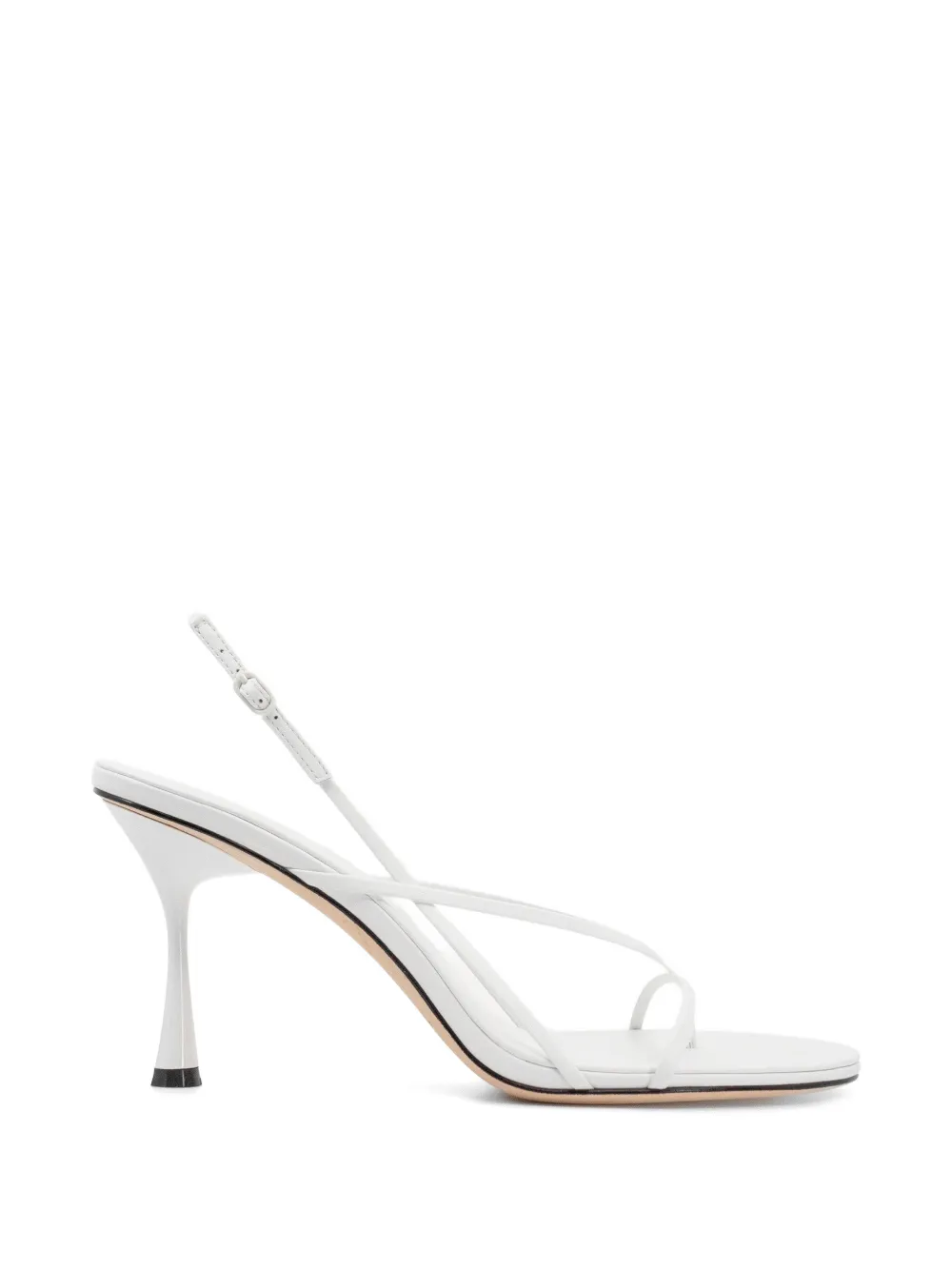 Studio Amelia Wishbone 90 slingback sandalen Wit