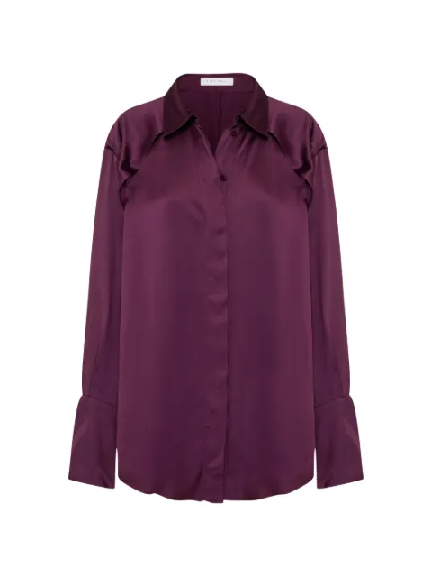 Studio Amelia Magma draped shirt
