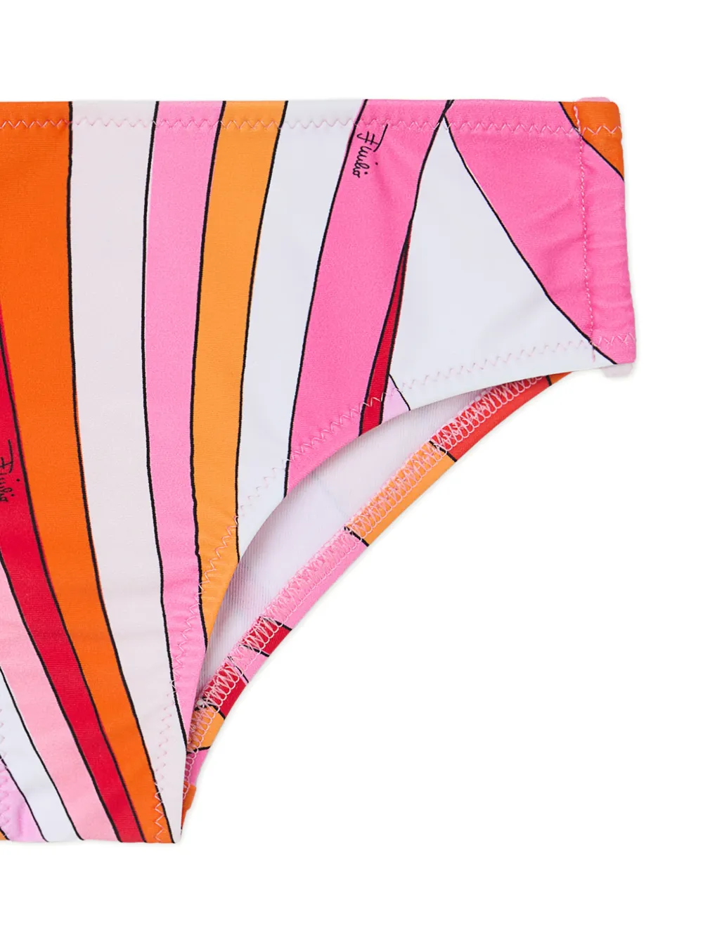  Pucci Junior Bragas De Bikini Con Estampado Iride - Rosa 