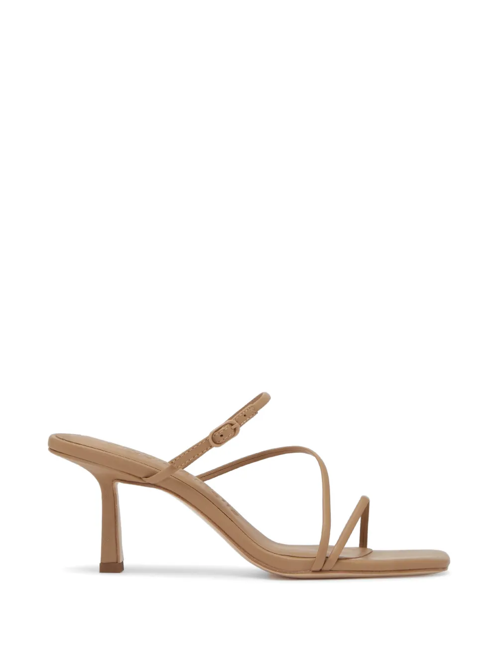 Studio Amelia Bias Wrap Mules In Multi