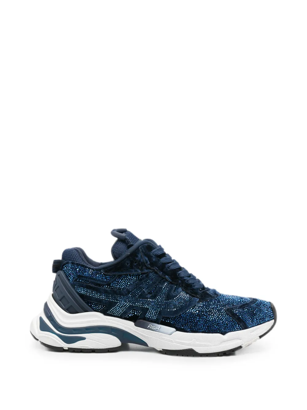 Ash Racer crystal-embellished sneakers - Blu