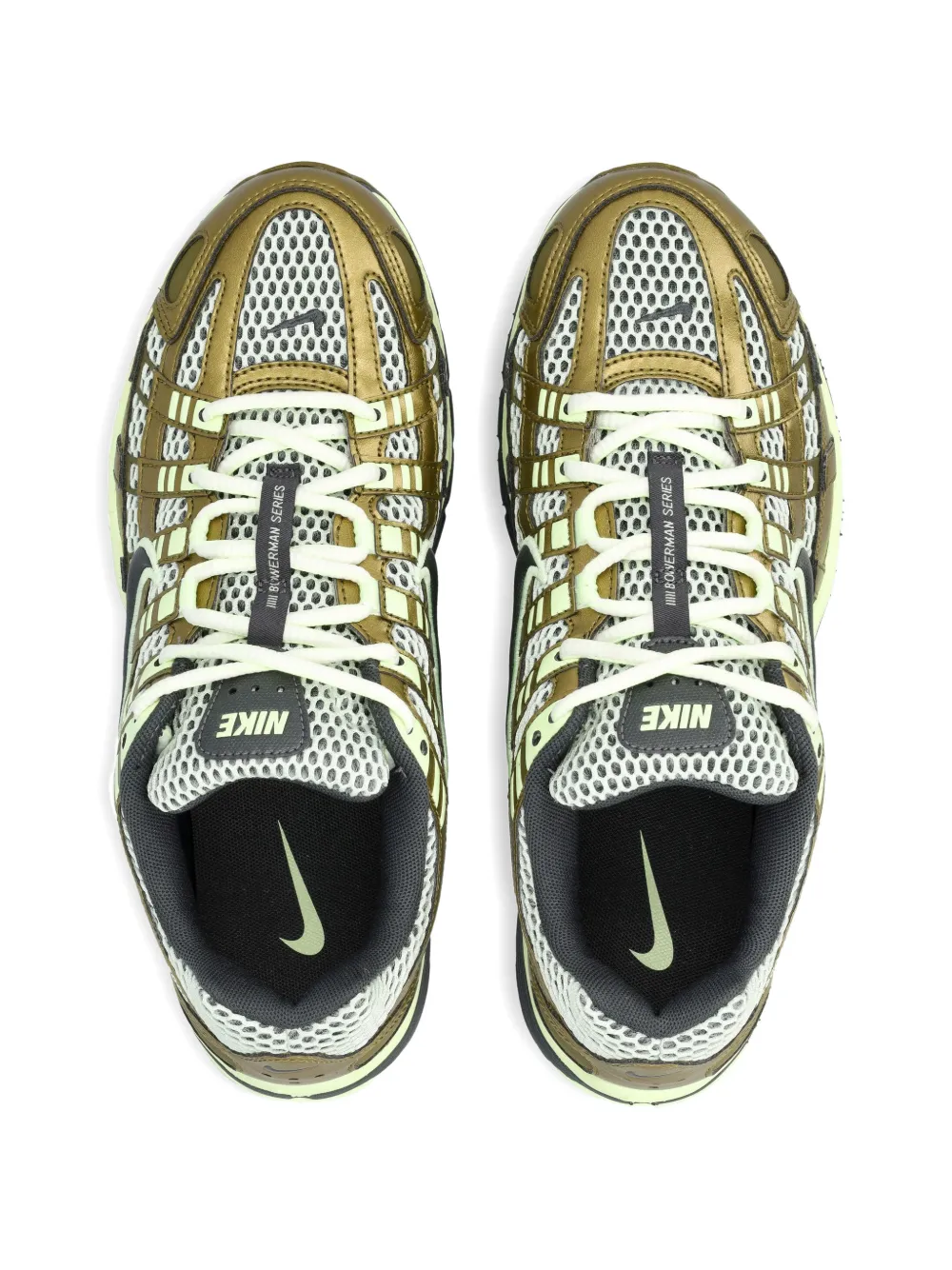 Nike P-6000 sneakers met vlakken Goud