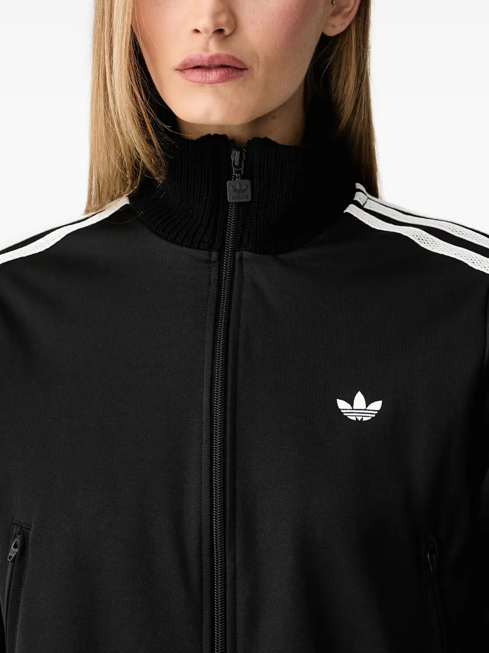 adidas Jack met geborduurd logo Zwart