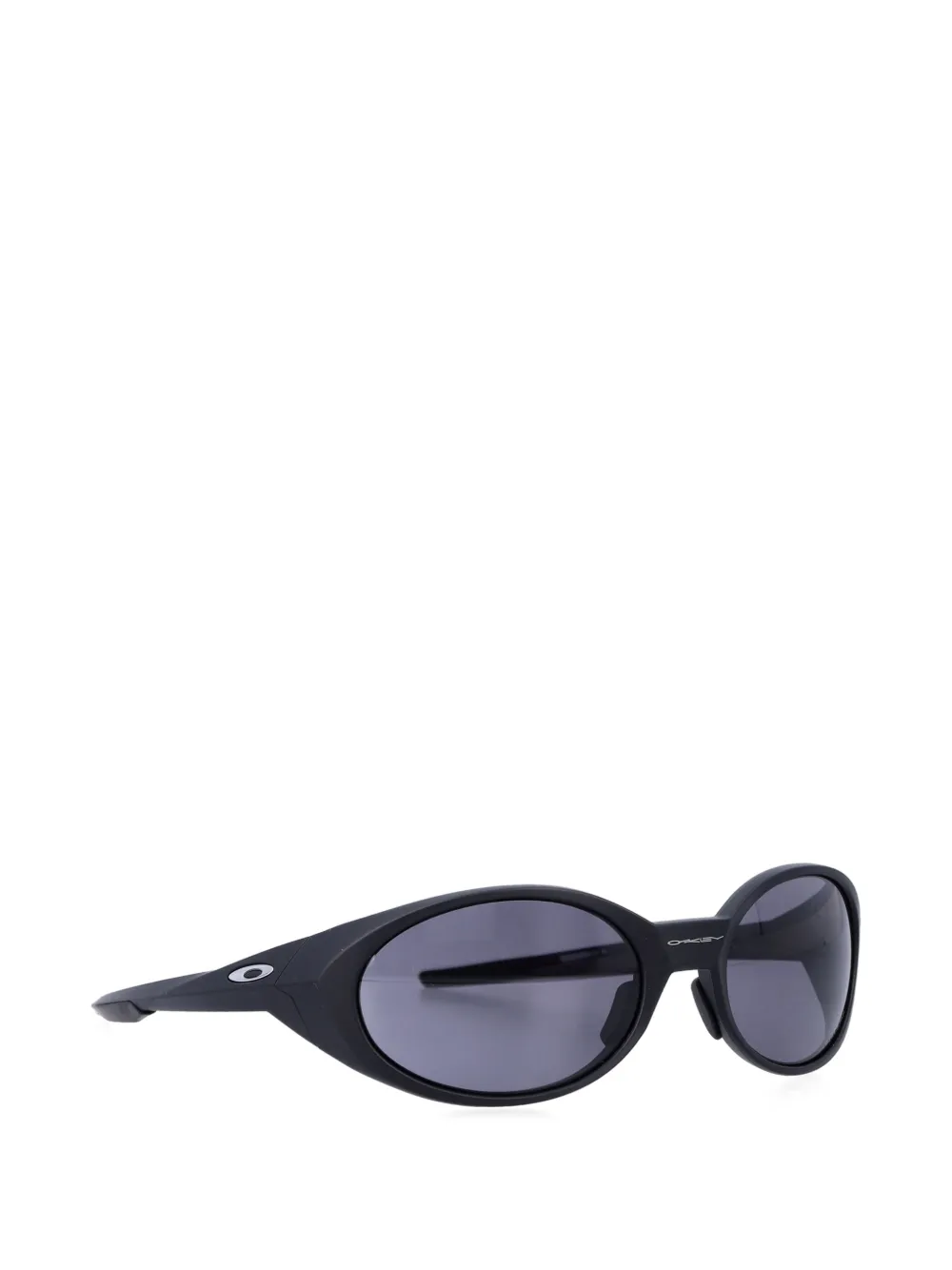 Oakley Zonnebril met ovalen montuur Zwart