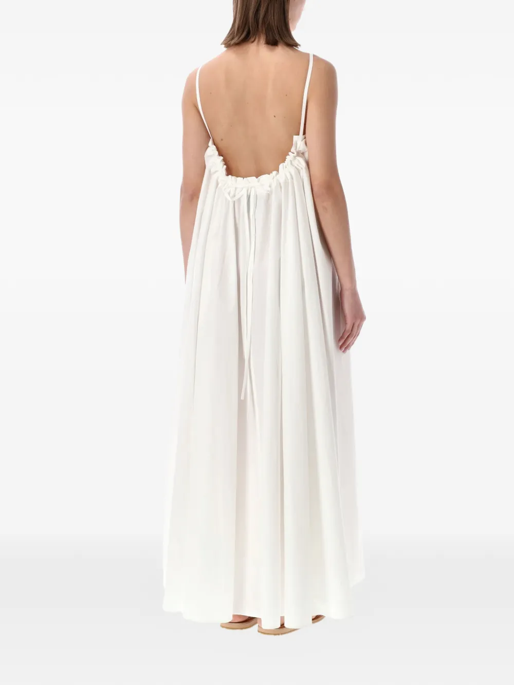  Studio Nicholson Vestido Largo Achille - Blanco 