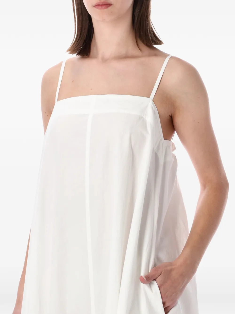  Studio Nicholson Vestido Largo Achille - Blanco 