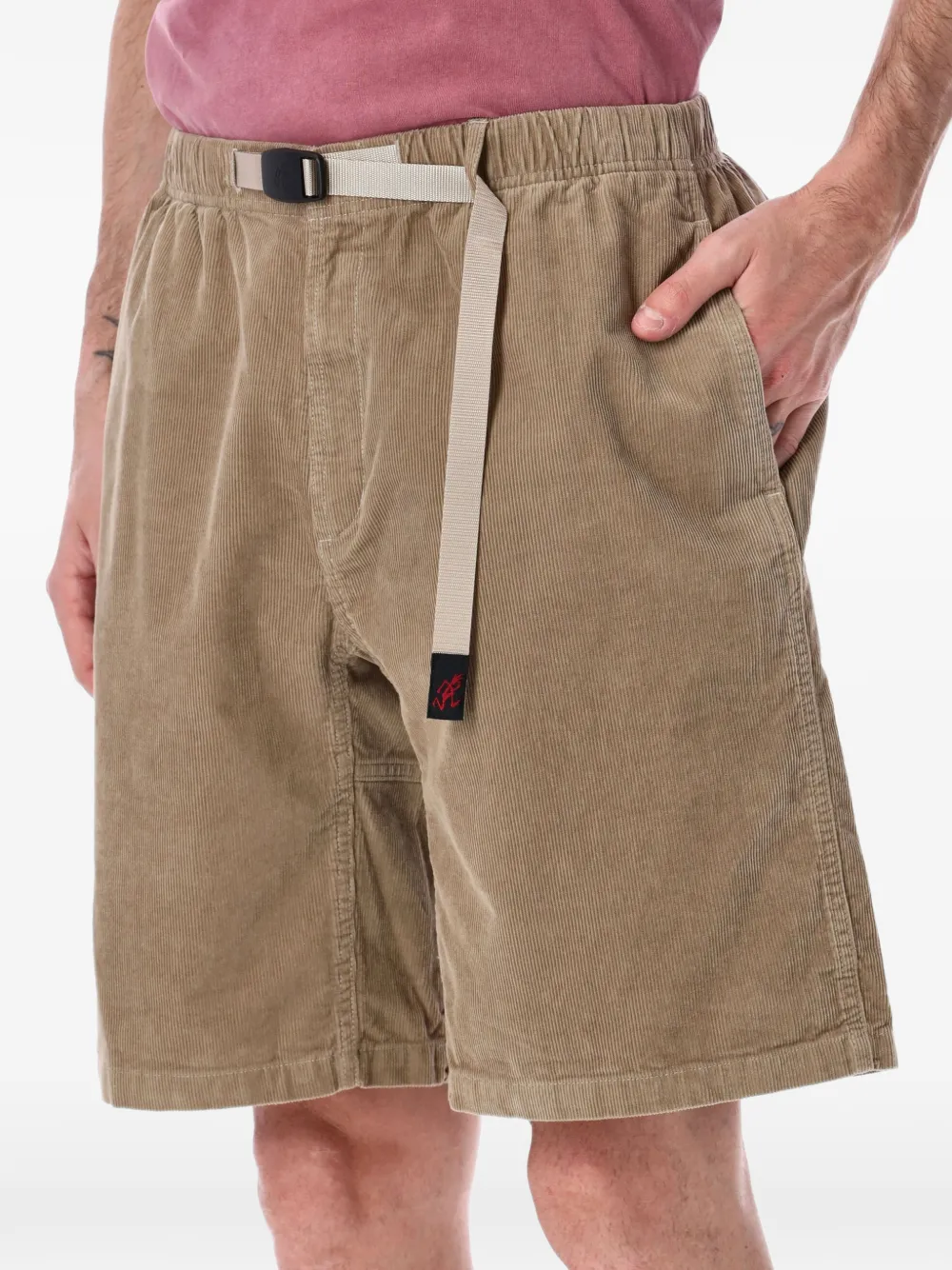 Gramicci corduroy shorts Beige