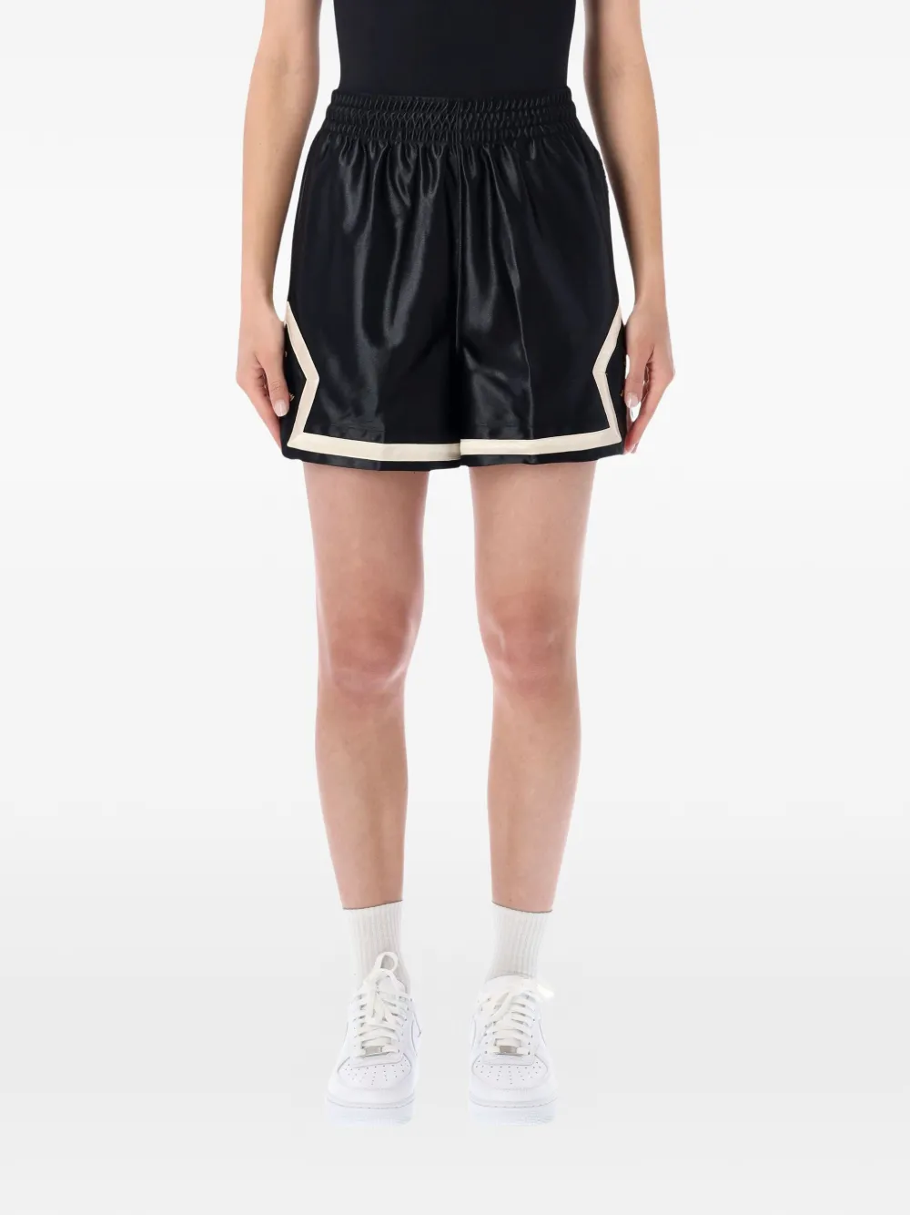 Jordan Diamond satin shorts - Black