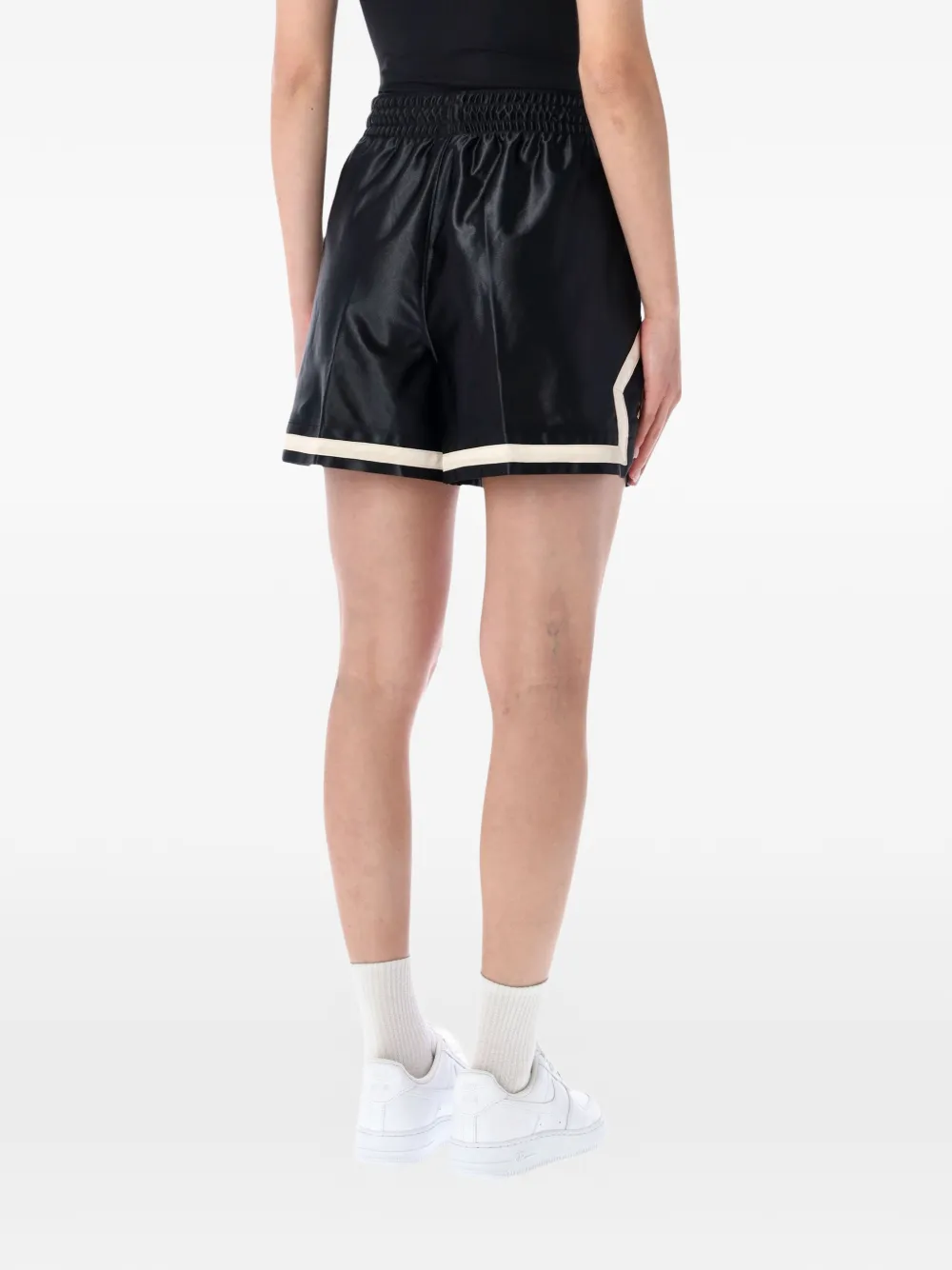 Jordan Diamond satijnen shorts Zwart
