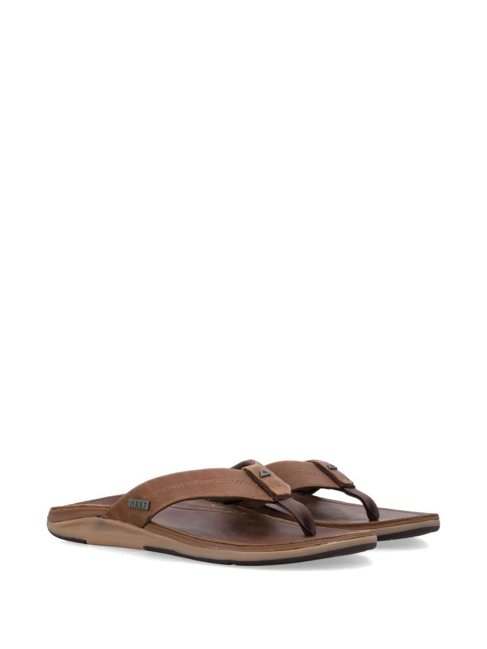 REEF Offshore leather flip flops Bruin