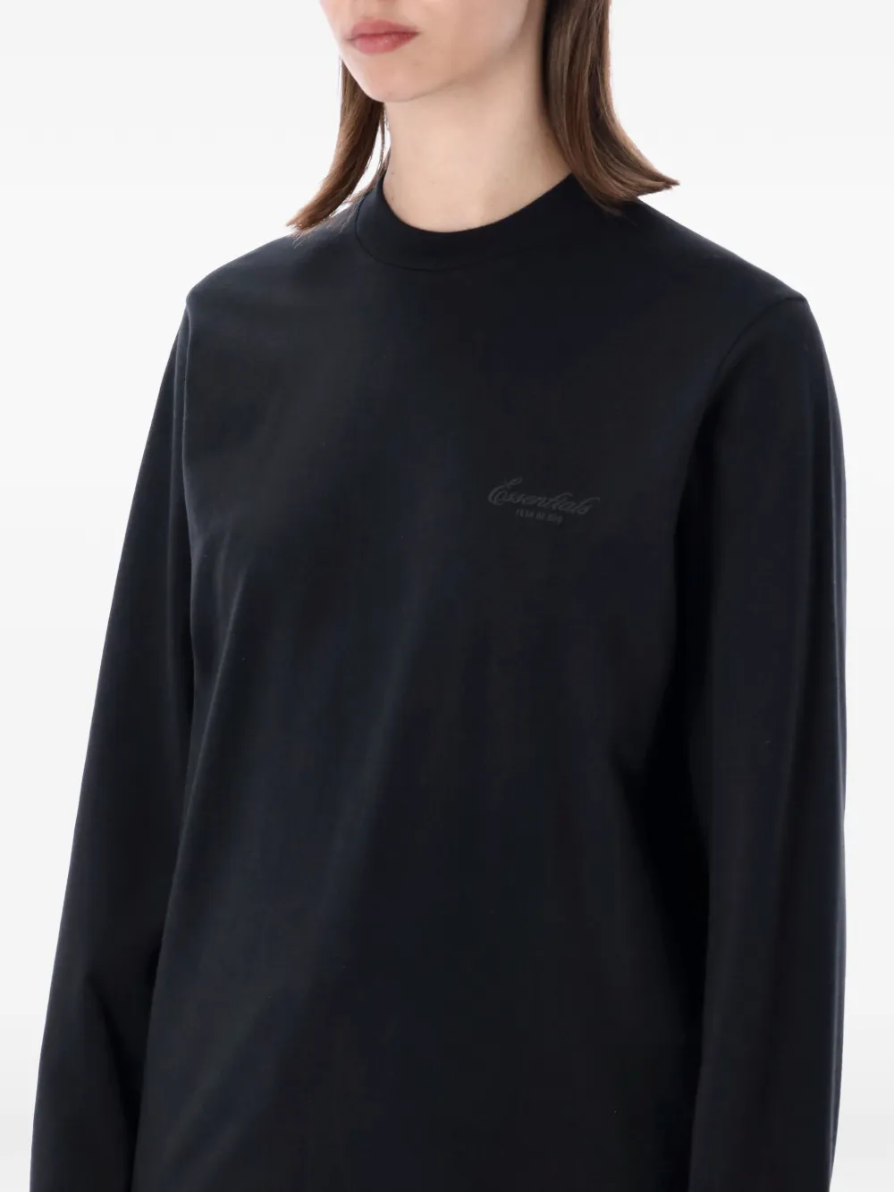 FEAR OF GOD ESSENTIALS T-shirt met lange mouwen Zwart
