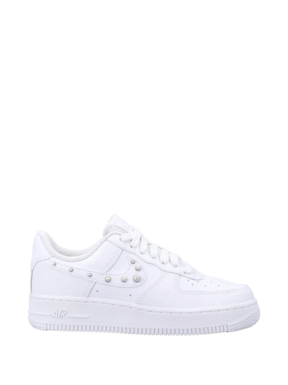 Nike Air Force 1 '07 pearl-embellished sneakers - Weiß