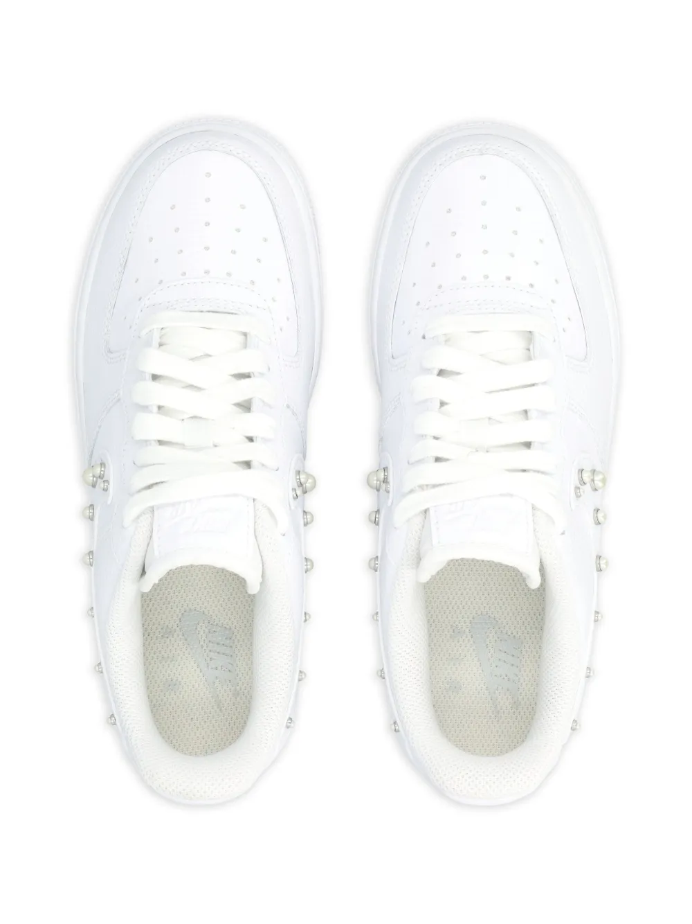 Nike Air Force 1 '07 sneakers verfraaid met parels Wit