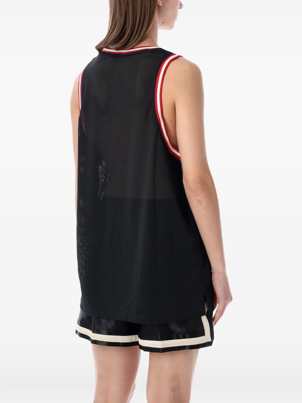 Jordan Jersey met mesh Zwart