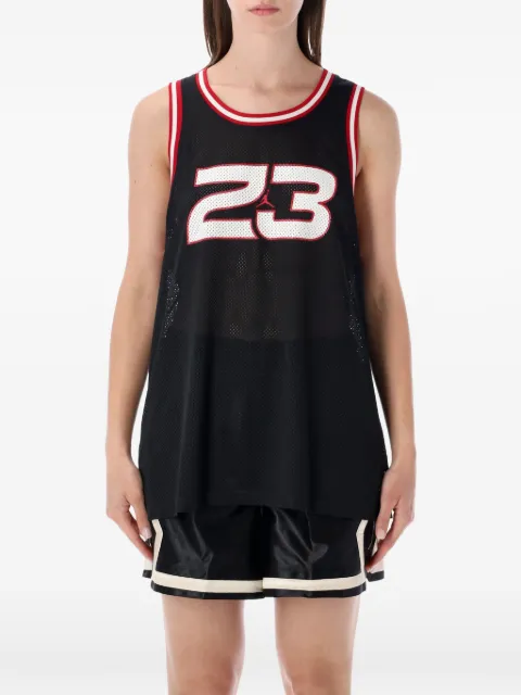 Jordan mesh-knit jersey