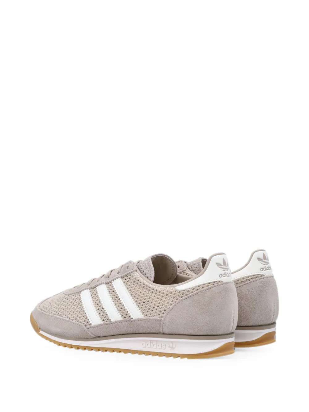adidas SL 72 OG mesh-panelled suede sneakers Beige