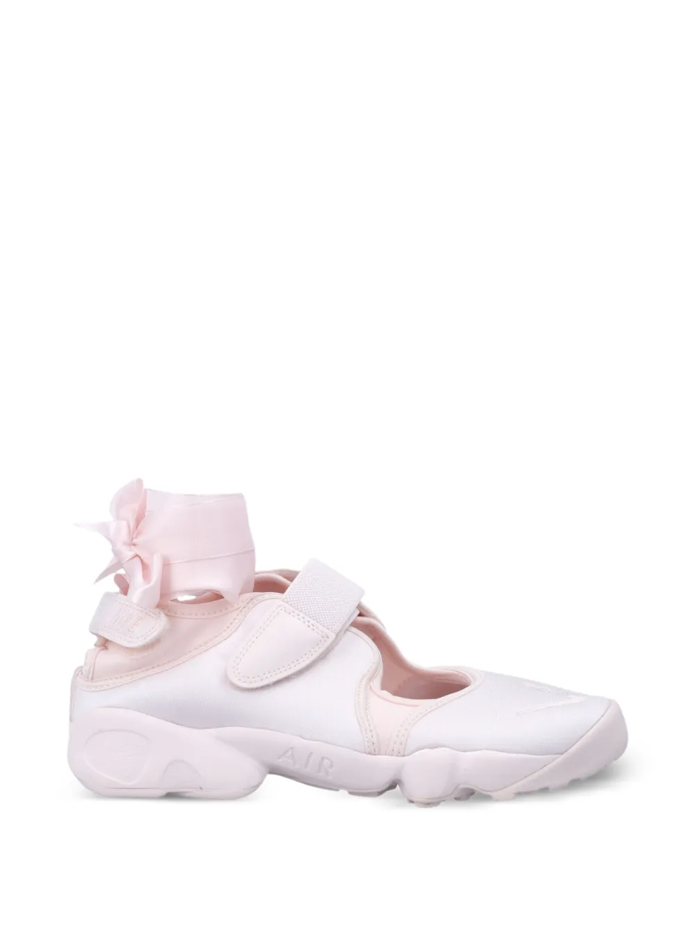 Nike Air Rift SE sneakers met strik en split Beige