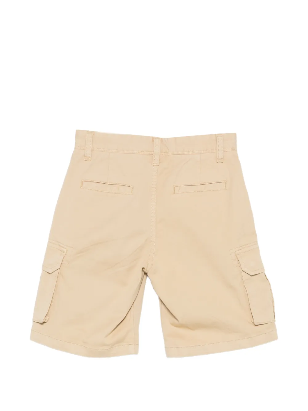 SUN68 KIDS Cargo shorts met knoopsluiting Beige