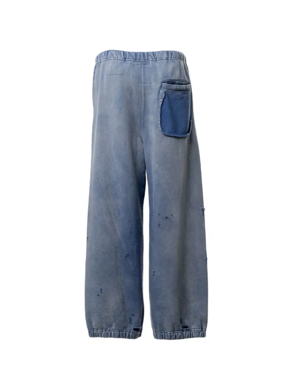 Maison MIHARA YASUHIRO sun-faded-like Sweat Pants | Blue | FARFETCH