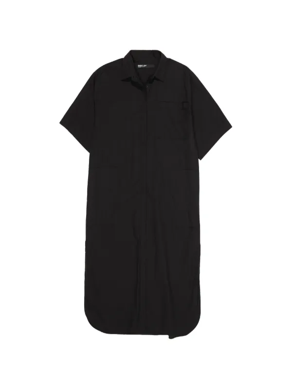 bimba y lola black dress Cotton Embroidered Shirt | Black sides and front BIMBA hierarchy:Womens/Clothing/Dresses/Night Out Faux-Wrap Royal Blue Prom Lining:No Lining