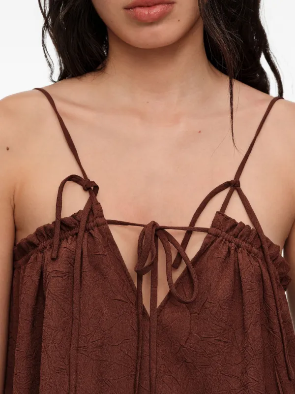 BIMBA Y LOLA ストラップ ドレス | ブラウン | FARFETCH JP