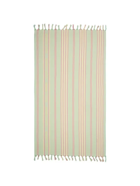 Bimba y Lola striped fringed beach towel