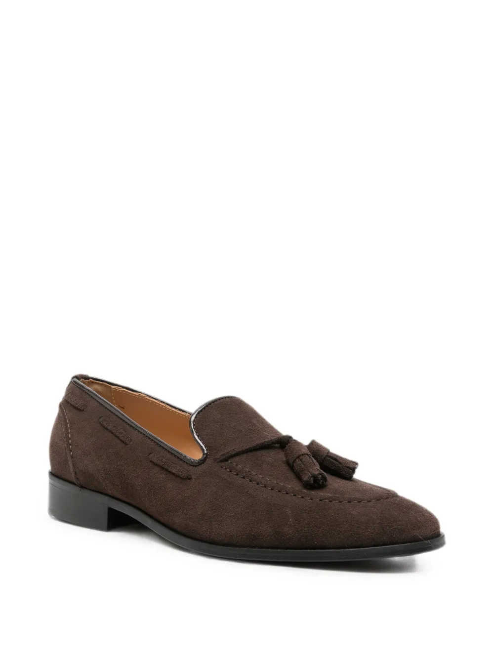 VELA SHOP Loafers met kwastjes Bruin
