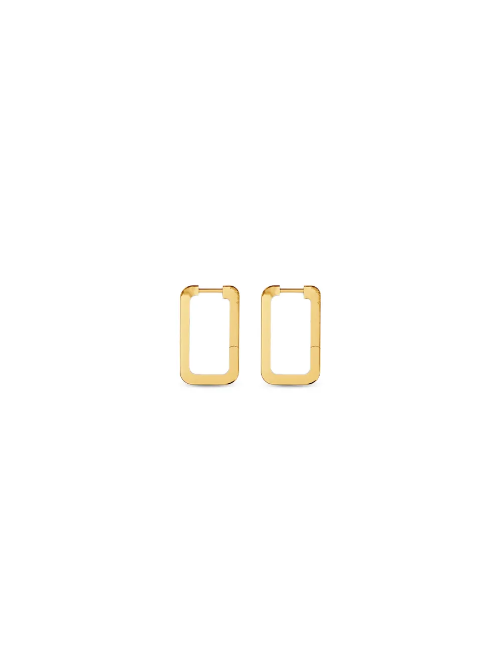 FERSERA Erato rectangular earrings - Gold