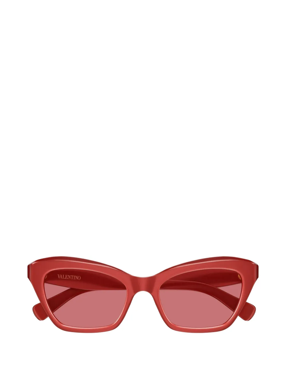 VALENTINO GARAVANI EYEWEAR VLogo cat-eye sunglasses - Rosso