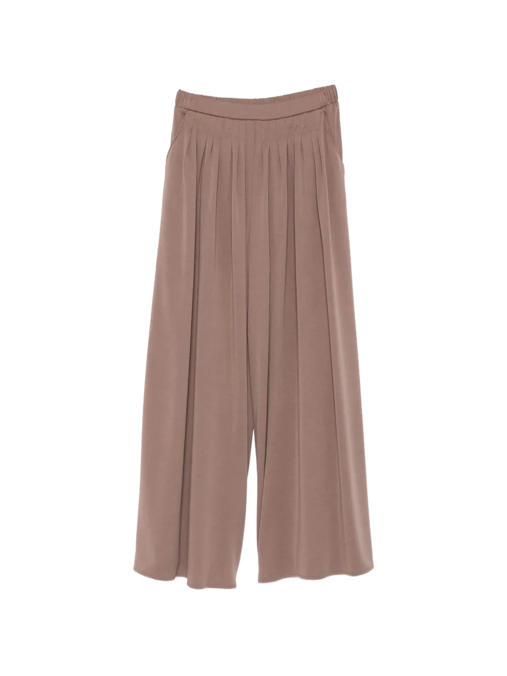 Max Mara Leisure elasticated-waistband palazzo pants - Toni neutri