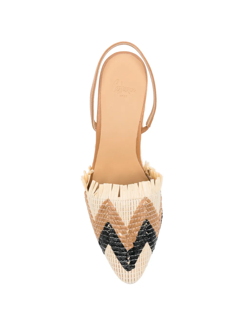 Castañer Johana slingback pumps Beige