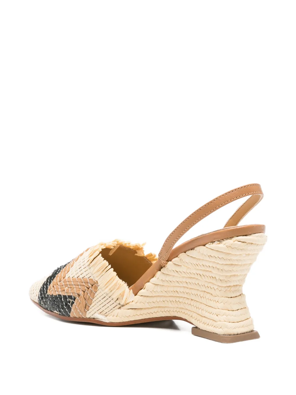 Castañer Johana slingback pumps Beige
