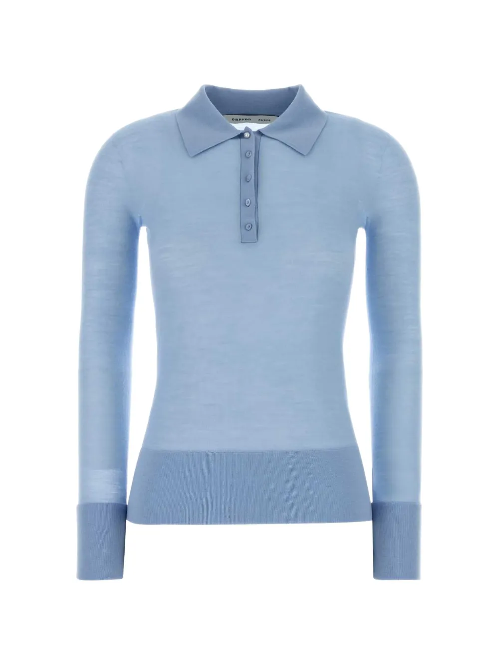 Carven wool polo shirt - Blau