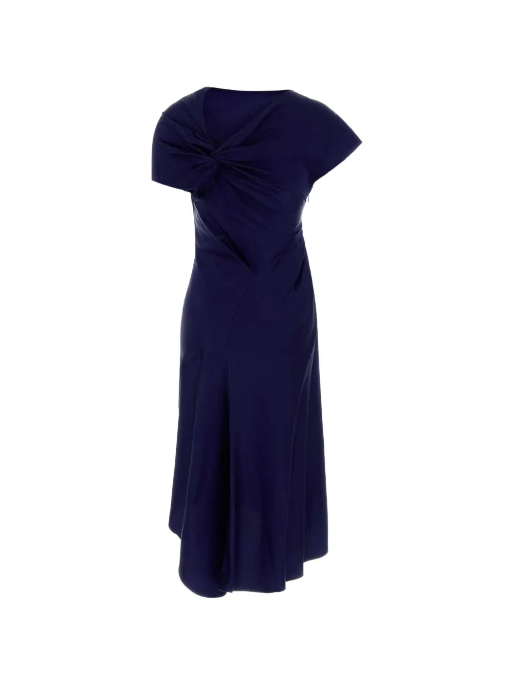Victoria Beckham Asymmetrische jurk Blauw