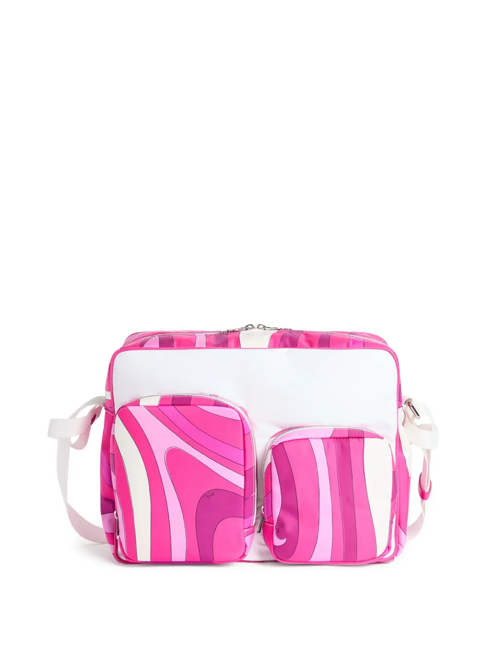 PUCCI Junior Marmo-print changing bag - Rosa