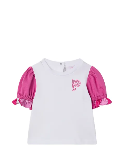 PUCCI Junior playera con logo bordado