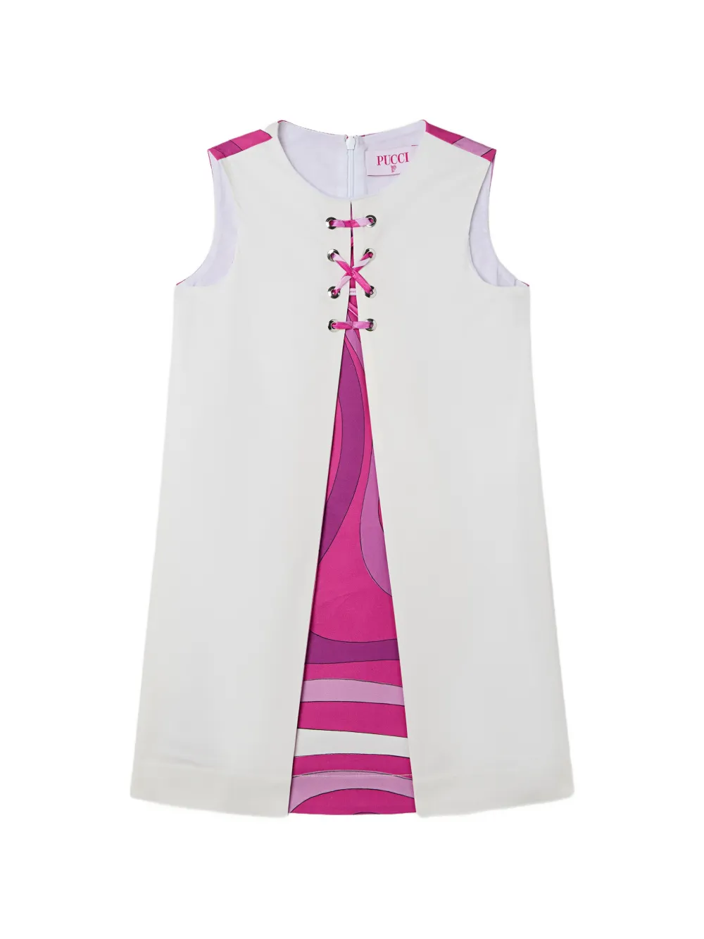 PUCCI Junior dress with Marmo printed details - Pink