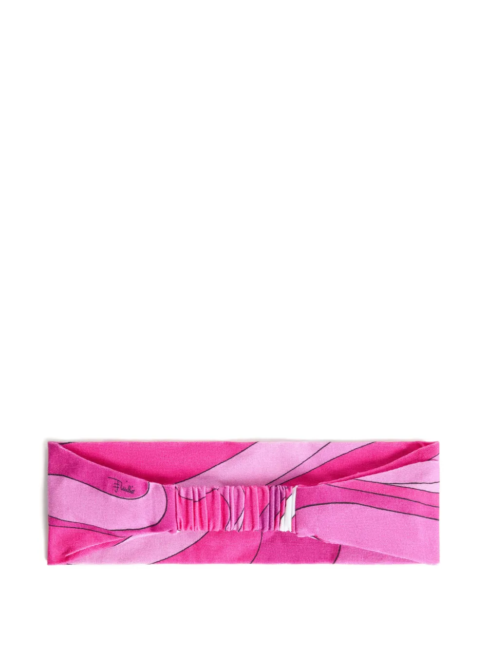 Pucci Junior Patterned Head Band In Pink